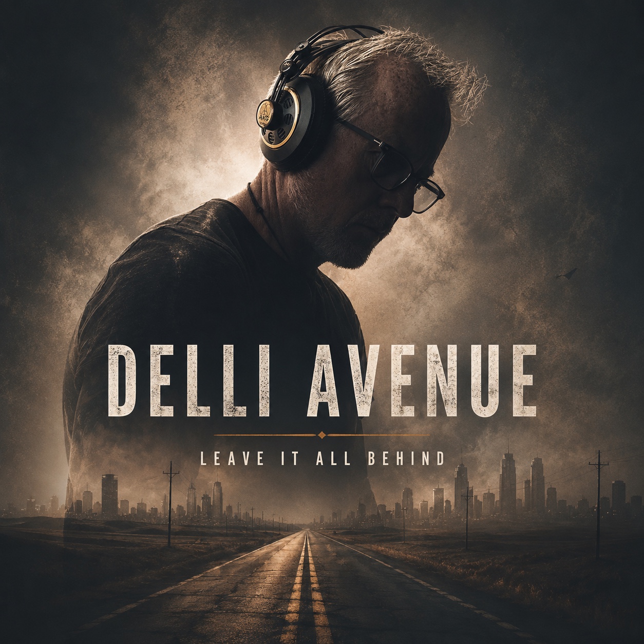 Pochette du futur album de Delli Avenue — Leave It All Behind